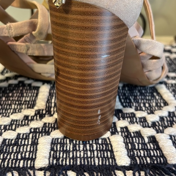 Sam Edelman Crisscross Suede Block Heel - Picture 7 of 10